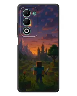 Чохол для OPPO A5m з картинкою «Стів біля вежі» Чохол для OPPO A5m з картинкою «Стів біля вежі»