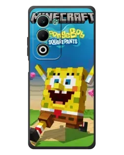 Чохол для OPPO A5m з картинкою «Губка Боб Minecraft» Чохол для OPPO A5m з картинкою «Губка Боб Minecraft»