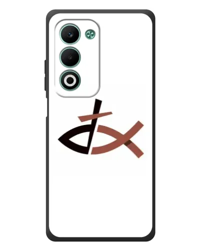 Чохол для OPPO A5m з картинкою «Риба та хрест»