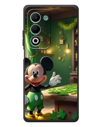 Чехол для OPPO A5m с картинкой «Микки в мастерской»