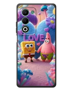 Чехол для OPPO A5m с картинкой «Губка Боб Патрик»
