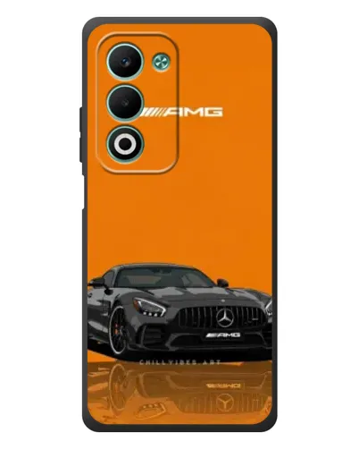 Чехол для OPPO A5m с картинкой «Оранжевый Mercedes AMG» Чехол для OPPO A5m с картинкой «Оранжевый Mercedes AMG»