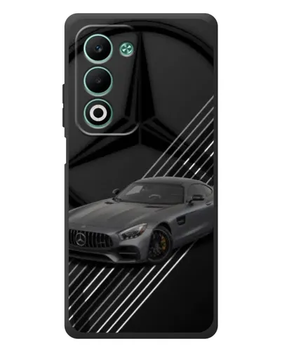Чехол для OPPO A5m с картинкой «Mercedes AMG — графика» Чехол для OPPO A5m с картинкой «Mercedes AMG — графика»
