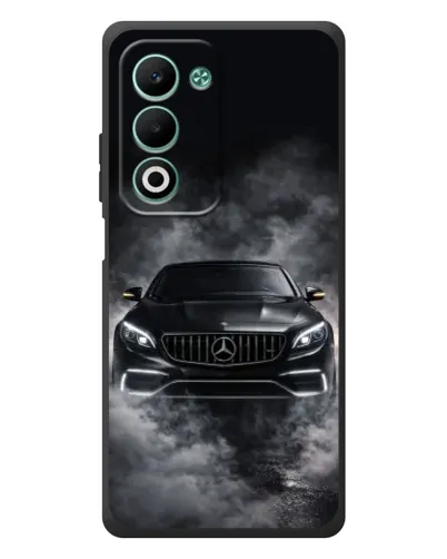 Чехол для OPPO A5m с картинкой «Mercedes в дыму» Чехол для OPPO A5m с картинкой «Mercedes в дыму»