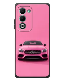 Чехол для OPPO A5m с картинкой «Розовый Mercedes AMG»