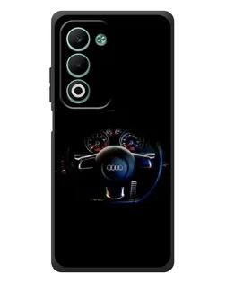 Чохол для OPPO A5m з картинкою «Салон Audi — кермо»