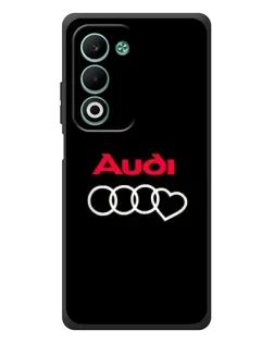 Чохол для OPPO A5m з картинкою «Логотип Audi Heart»
