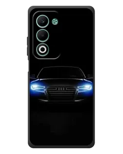 Чохол для OPPO A5m з картинкою «Audi в неоні»