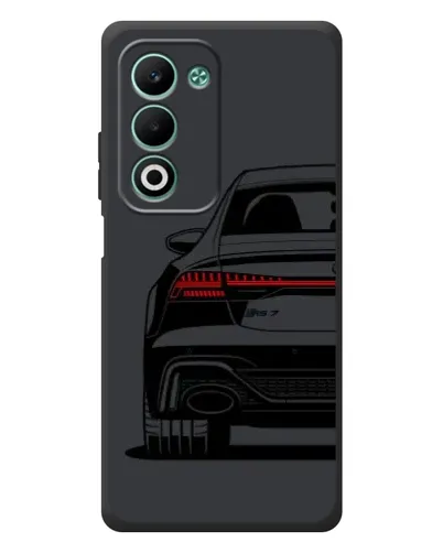 Чехол для OPPO A5m с картинкой «Задняя часть Audi — арт» Чехол для OPPO A5m с картинкой «Задняя часть Audi — арт»