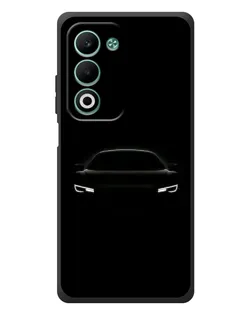 Чохол для OPPO A5m з картинкою «Погляд Audi у темряві»