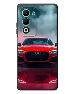 Чохол для OPPO A5m з картинкою «Audi RS — червоний стиль»