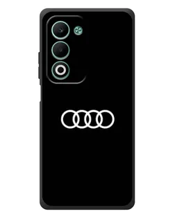 Чохол для OPPO A5m з картинкою «Audi White Logo»
