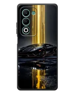 Чохол для OPPO A5m з картинкою «Нічний Lamborghini драйв»