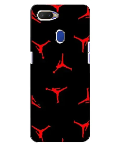 Чехол для OPPO A5s с картинкой «Jordan Red Pattern»