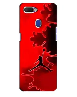 Чехол для OPPO A5s с картинкой «Jordan Red Smoke»