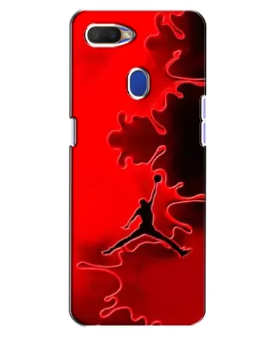 Чехол для OPPO A5s с картинкой «Jordan Red Smoke»