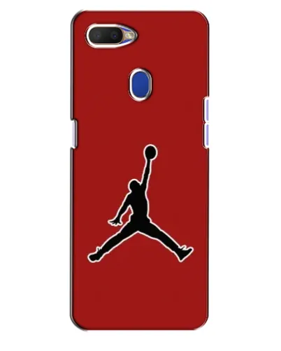 Чехол для OPPO A5s с картинкой «Jordan Red Back»