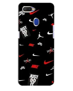 Чехол для OPPO A5s с картинкой «Nike Mix Pattern»