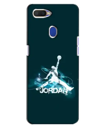 Чехол для OPPO A5s с картинкой «Jordan Blue Fire»
