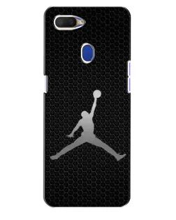 Чехол для OPPO A5s с картинкой «Jordan Dark Carbon»