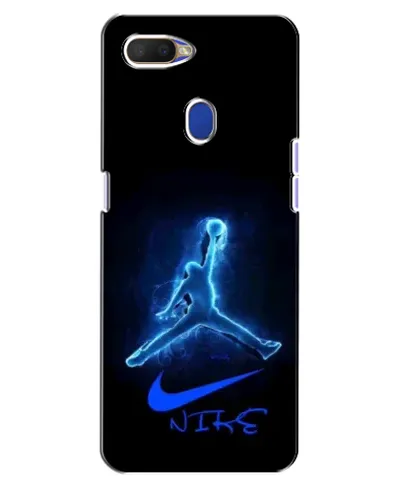 Чехол для OPPO A5s с картинкой «Jordan Neon Blue»