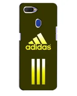 Чехол для OPPO A5s с картинкой «Оливковый градиент Adidas»
