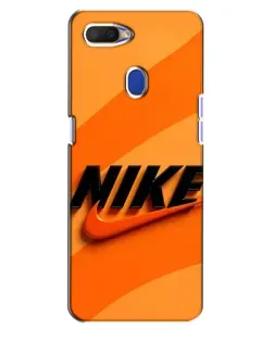 Чохол для OPPO A5s з картинкою «Помаранчевий драйв Nike»
