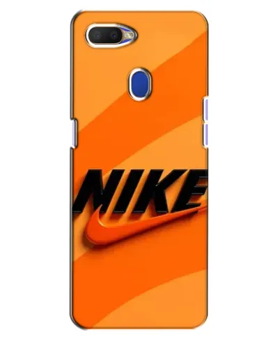 Чохол для OPPO A5s з картинкою «Помаранчевий драйв Nike»