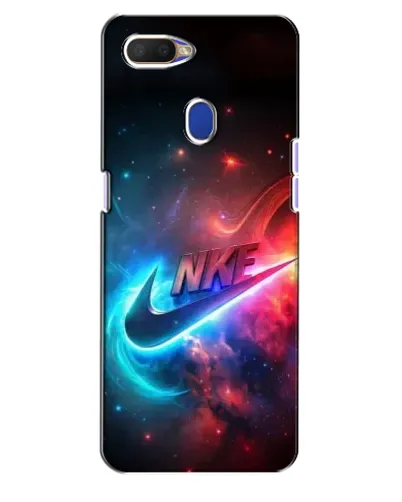Чохол для OPPO A5s з картинкою «Вогняний логотип Nike»