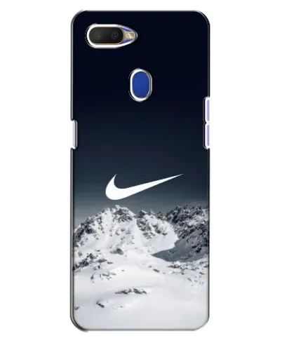 Чохол для OPPO A5s з картинкою «Nike — зимові гори»