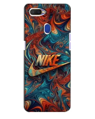 Чохол для OPPO A5s з картинкою «Nike в абстракції»