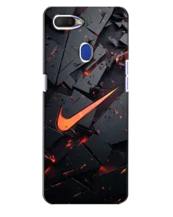 Чохол для OPPO A5s з картинкою «Nike — ефект розломів»