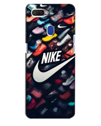 Чохол для OPPO A5s з картинкою «Колекція кросівок Nike»
