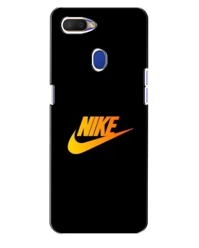 Чохол для OPPO A5s з картинкою «Золотий логотип Nike»