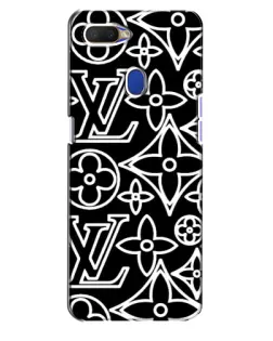 Чохол для OPPO A5s з картинкою «Чорно-білий візерунок LV» Чохол для OPPO A5s з картинкою «Чорно-білий візерунок LV»