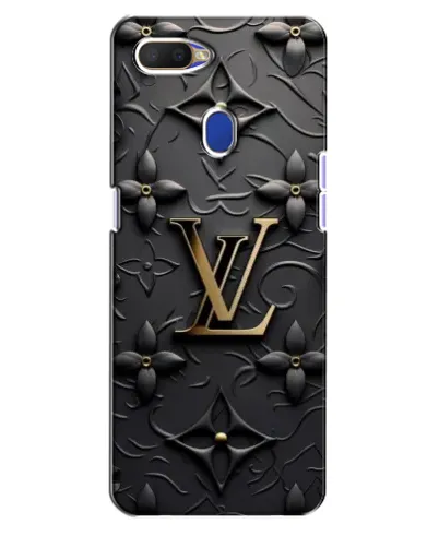 Чехол для OPPO A5s с картинкой «Кожаная текстура LV»