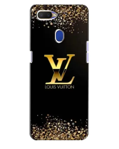 Чехол для OPPO A5s с картинкой «LV — золотые искры»