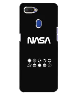 Чохол для OPPO A5s з картинкою «NASA — технічний принт» Чохол для OPPO A5s з картинкою «NASA — технічний принт»