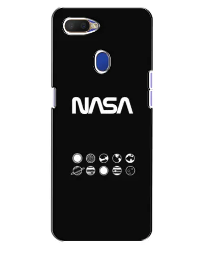 Чехол для OPPO A5s с картинкой «NASA — технический принт»