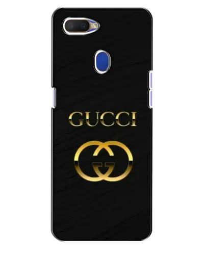 Чехол для OPPO A5s с картинкой «Золотой логотип Gucci»
