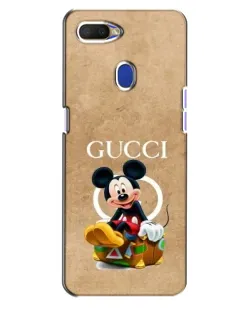 Чохол для OPPO A5s з картинкою «Міккі Маус Gucci — крафт»