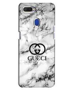 Чохол для OPPO A5s з картинкою «Gucci — мармуровий шик»