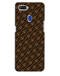 Чохол для OPPO A5s з картинкою «Gucci — золоті діагоналі»