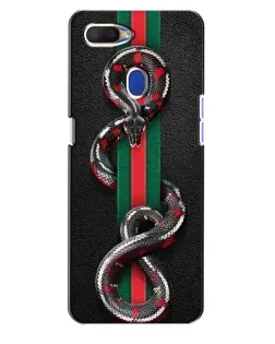 Чохол для OPPO A5s з картинкою «Gucci — змія на смузі»