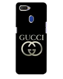Чохол для OPPO A5s з картинкою «Gucci — золото на чорному»