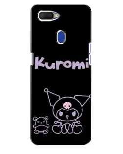 Чохол для OPPO A5s з картинкою «Kuromi — чорний мінімалізм» Чохол для OPPO A5s з картинкою «Kuromi — чорний мінімалізм»