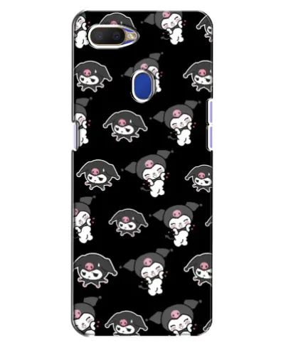 Чохол для OPPO A5s з картинкою «Чорний паттерн Kuromi» Чохол для OPPO A5s з картинкою «Чорний паттерн Kuromi»