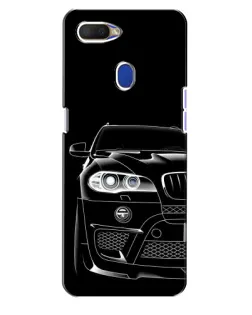 Чохол для OPPO A5s з картинкою «Темний силует BMW»
