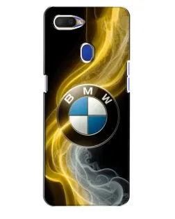 Чохол для OPPO A5s з картинкою «Золотистий дим BMW»