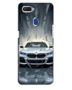 Чохол для OPPO A5s з картинкою «BMW у світлі фар»